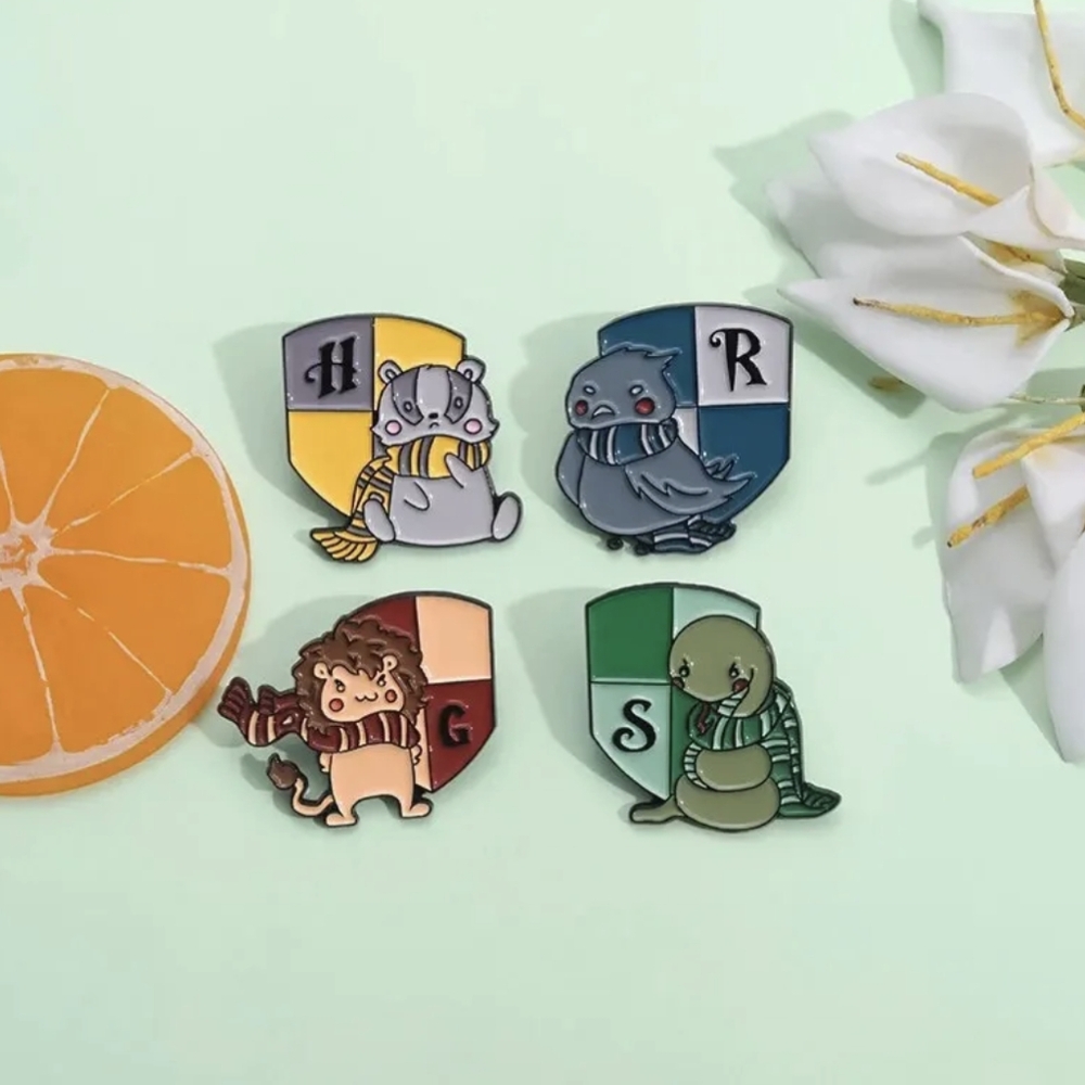 Harry Potter Set of 4 - Enamel Pins